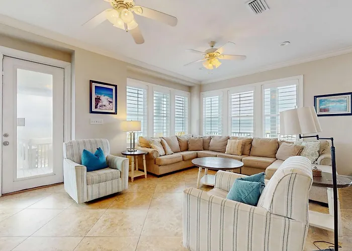 Holiday home Three Story Beachfront With Private Pool Porch And Boardwalk To Gulf Coast